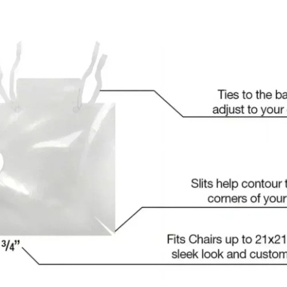 4pcs Chair Seat Covers Waterproof Dining Room Chair Covers - Picture 2 of 8